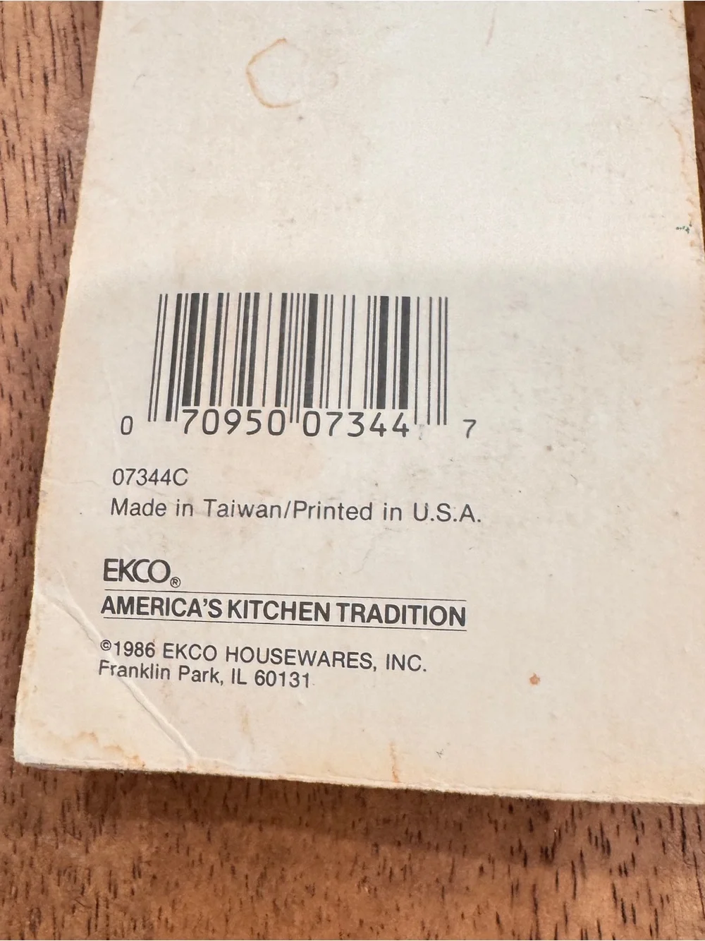 New Ekco Stainless Steel Spreader Spatula Wood Handle Set of 2 Deadstock Vtg